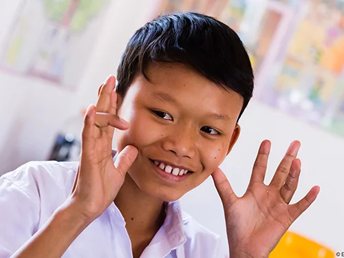 Children in Cambodia